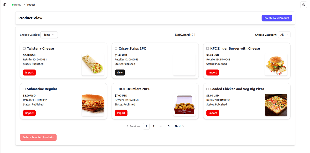 2. Product Visibility Control